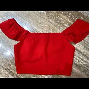 Red Top Alice+Olivia